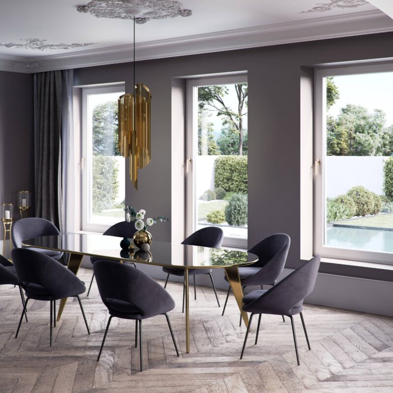 Futural interno sala da pranzo